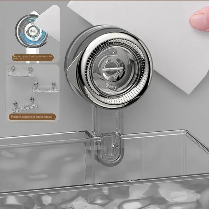 Shower Room Suction Cup Storage Shelf Basket Home Bathroom Organizer floating Shelf Decorative Easy Install Bathroom Accessories