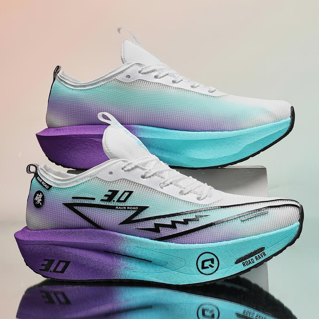 Nuove Scarpe da Corsa Uomo Specialità Maratona Uomo Sportive Leggere Piastra in Carbonio Donna Comode Atletiche Antiscivolo Sneakers