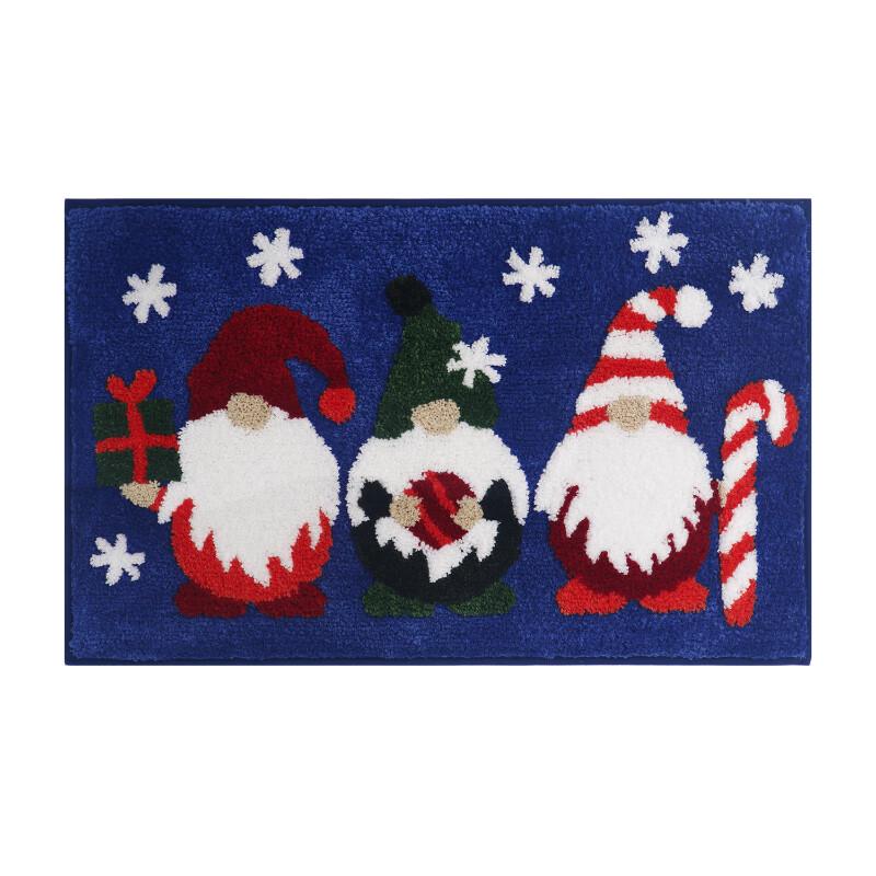 Cartoon Christmas Absorbent Bath Mat