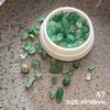 Crystal Stone Nail Accessories 1 Box Mini Colorful Natural Stone Nail Charms Irregular For Diy Nails Decorations