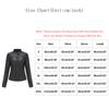 Women's Slim Leather Stand-Up Collar Zipper Stitching Solid Color Jacket