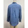 Women's Single-breasted Denim Shirt European and American Style Autumn Casual Long-sleeved Denim Shirt