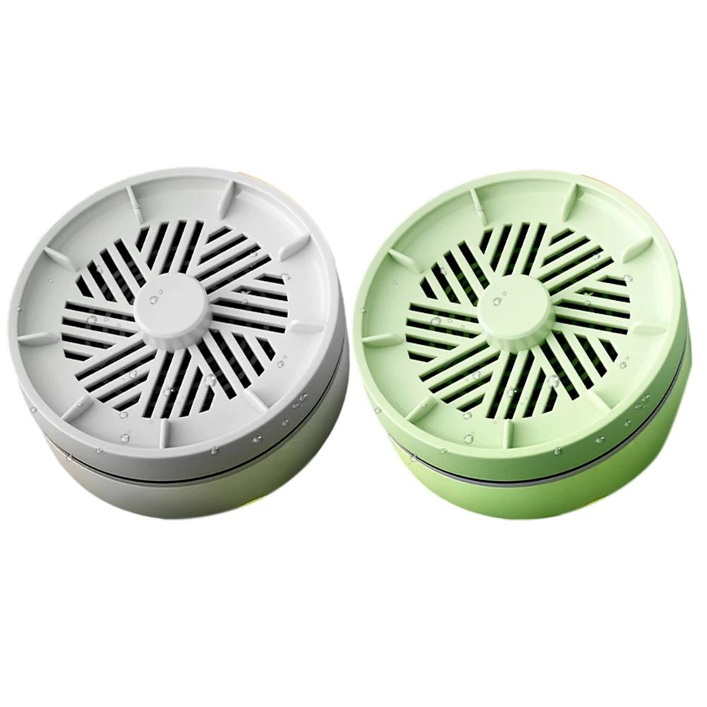 1PC 5V1A Fruit And Vegetable Washer Food Purifier Cleaning Machine Wireless Food Purification Machine Kitchen Tools Green/grey