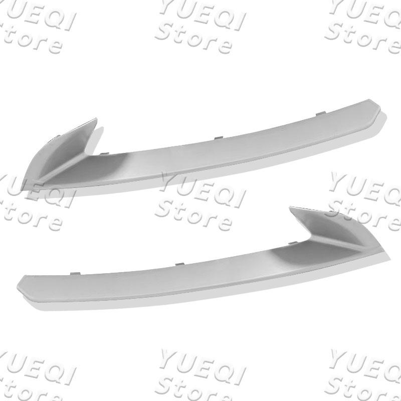 Car Front Fog Lighting Grille Strip Left Right Fit For BMW 5 series F10 F18 2014-2016 OE 51117331765 51117331766 High Quality Au
