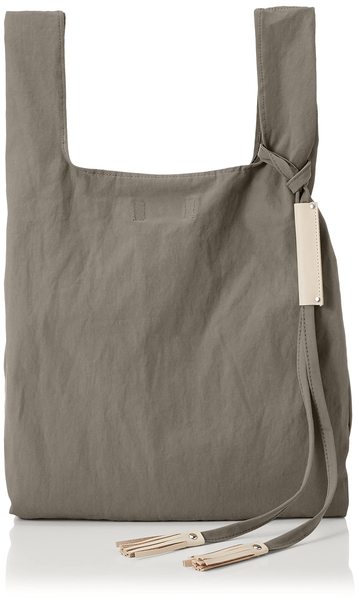 Хлопковая сумка-тоут Earthmade с кисточками, после стирки