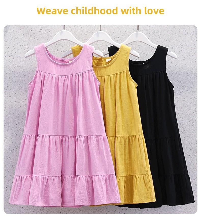 Stilvolles Sommer-Prinzessinnenkleid für Mädchen – frischer und trendiger Netzrock im Promi-Stil