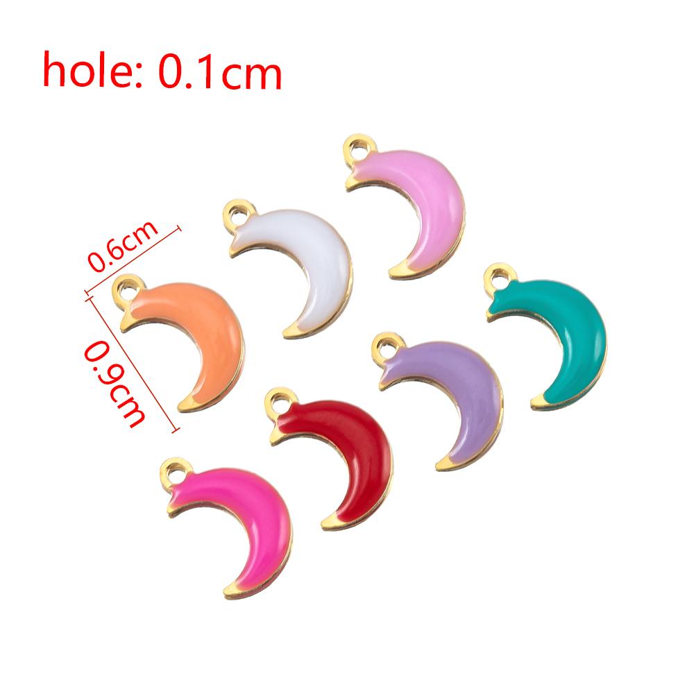 20pcs Round Ball Charms Stainless Steel Turkish Evil Eye Earring Pendant Base DIY Boho Jewelry Making Bracelet Supply Mix Color