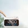 Alarm Clock Radio Multifunctional LED Music Timing Rechargeable FM Radio Alarm Clock for Home