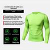 Schnelltrocknende, atmungsaktive Kompressions-Sporttights für Herren – Langarm mit hohem Elastananteil für Fußball, Basketball und Laufen.