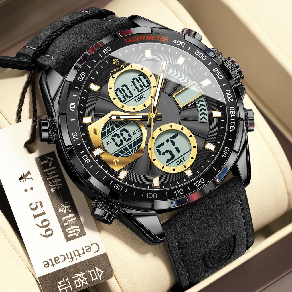 Men'S Watch Fashion Luminous Sports Electronic Watch