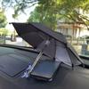 Anti-Glare Mobile Phone Umbrella 2 Suction Cup Cell Phone Sun Shade Cover Phone Sunshade  Outdoor