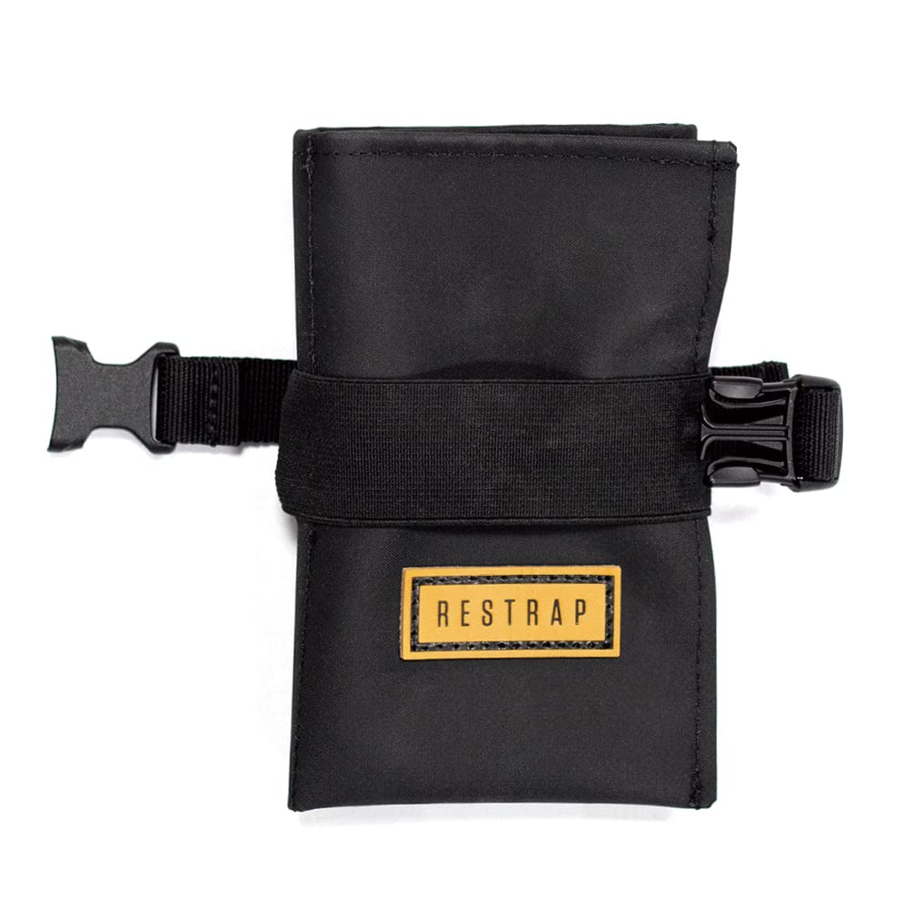 

Japanese RESTRAP Bicycle Tool Case TOOL ROLL Tool Roll Black Can be carried as a back pocket or saddle bag 90g [Genuine Product] чорний