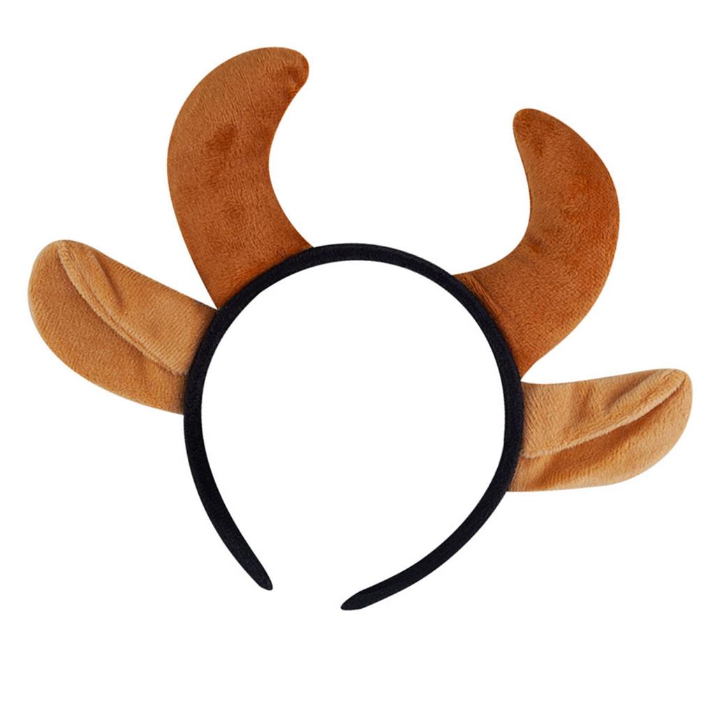 Nastavitelná Halloweenská čelenka s rohy na kostýmové večírky Měkký lehký vlasový doplněk Děti Dospělí Sváteční oslava