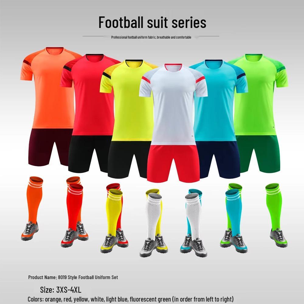 

Комплект спортивной одежды для взрослых и молодежи для футбольного клуба - Командная форма для летних мероприятий 4XL