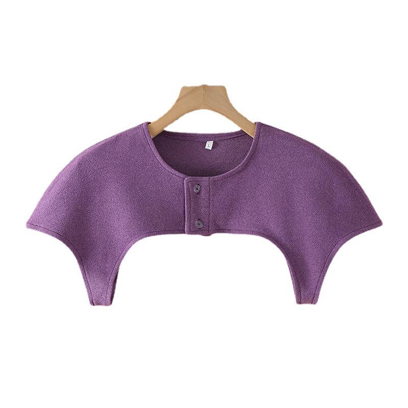 German Velvet Shoulder and Neck Warm Shawl: Autumn/Winter Protection for Pregnant Women, Middle-Aged & Elderly