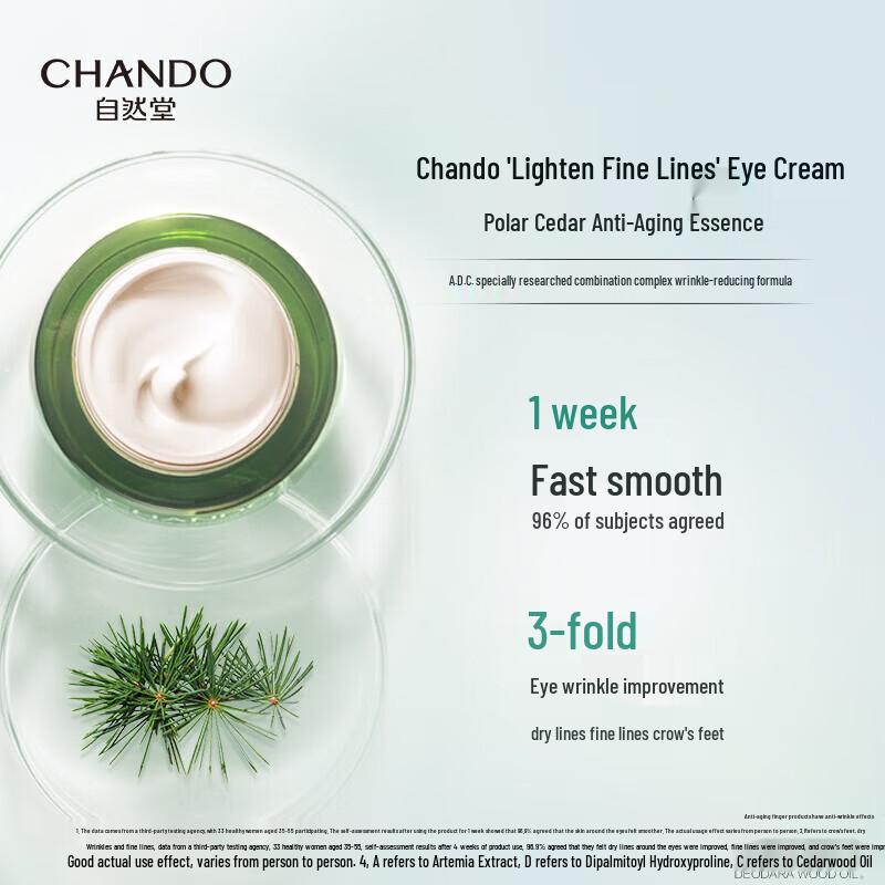 CHANDO Cedarwood Anti-Aging Eye Cream