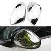 Capa ABS para Espelho Retrovisor Capa Protetora de Alta Flexibilidade Resistente a Rachaduras Capa Decorativa Brilhante