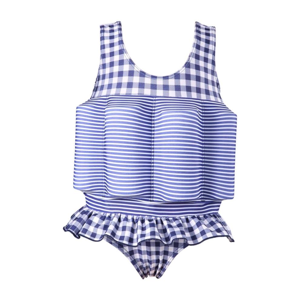Girls Vest Swimsuit Children High Buoyancy Swimming Life Vest Jackets (1Y 8Y) Kids Beachwear Classic / 5-7Years