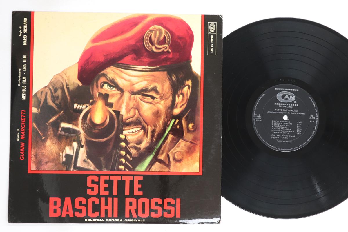 

LP Record - Sette Baschi Rossi / I Vigliacchi N MAG10021 CAM 1968 Italy Soundtracks & Musicals Used
