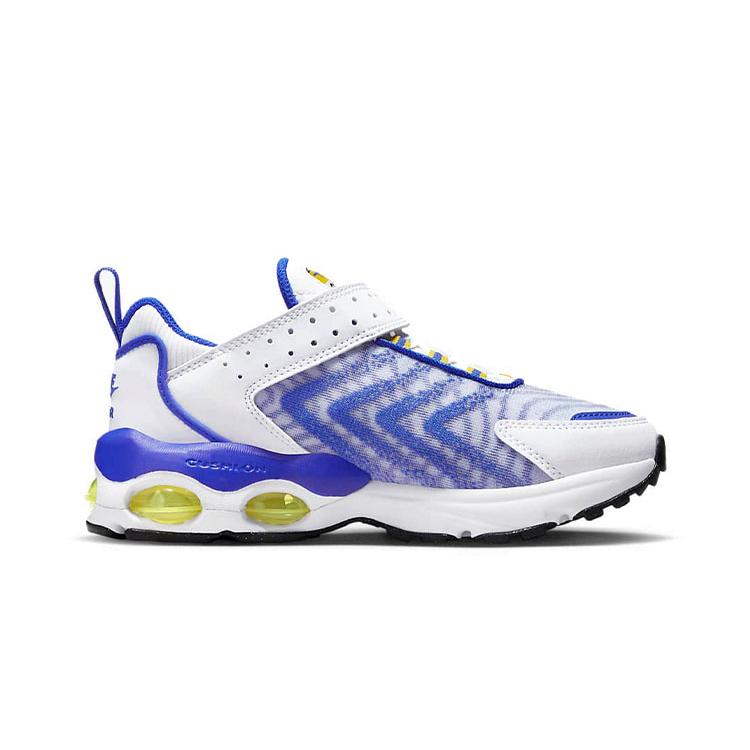 New Nike Air Max Tailwind 1 Anti-Slip Wear-Resistant Sports Casual Shoes White Blue Children Aged 3-7 Years Old DQ0297-100