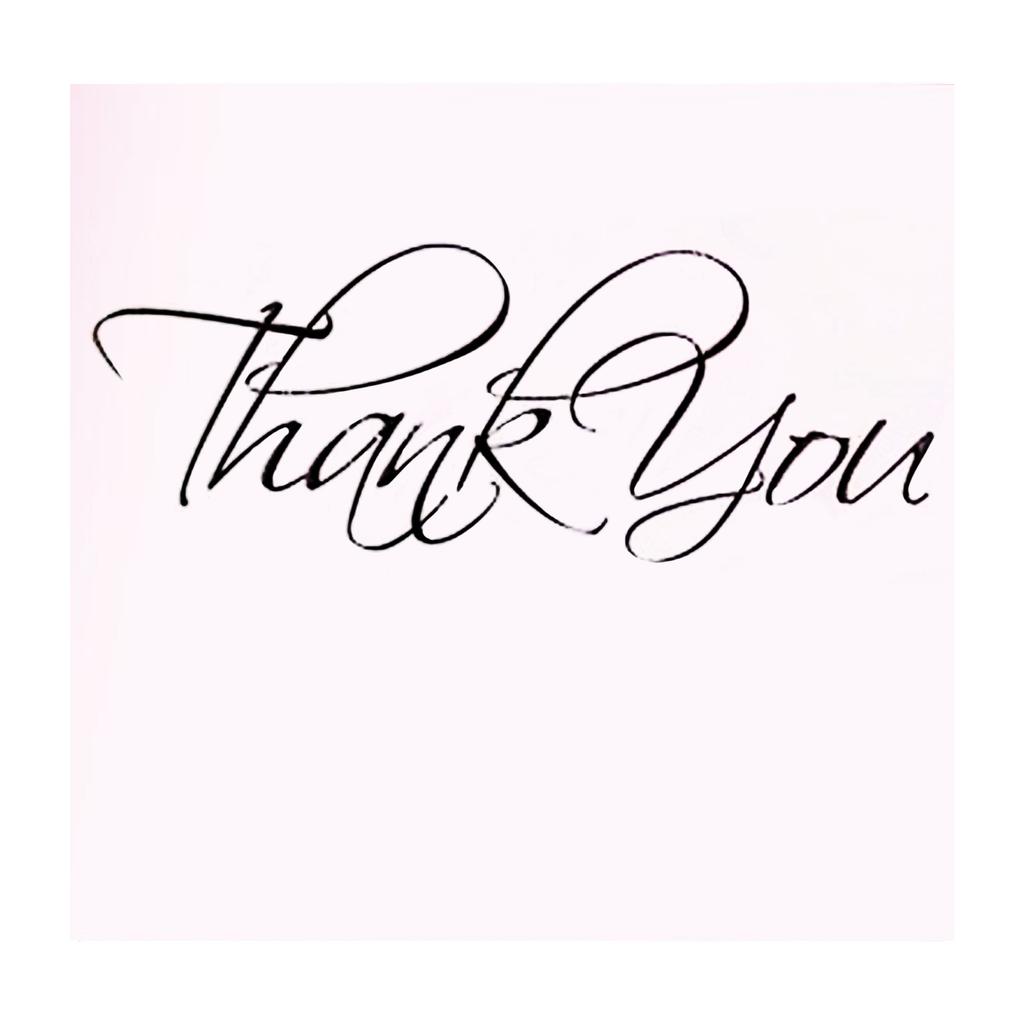 Přání s poděkováním Text Cameos (Balení 6)