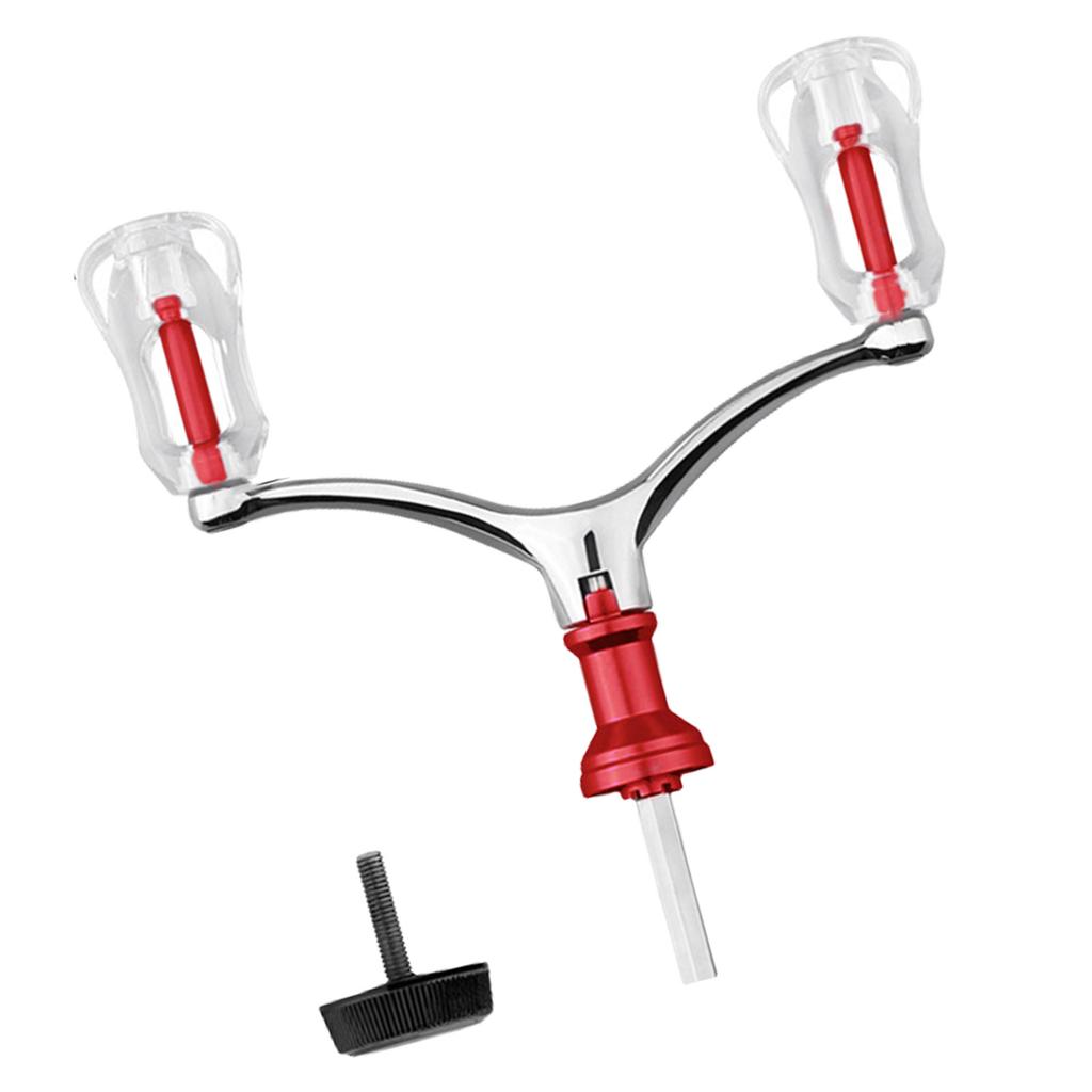 Aluminum Alloy Fishing Reel Handle with Comfort Grip for Better Control Fishing Reel Handle Knob Grip Fishing Reel Parts