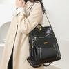 Large Capacity Simple Backpack Women's Cross-border New Niche Versatile Shoulder Bag Retro Casual Commuter Travel Backpack