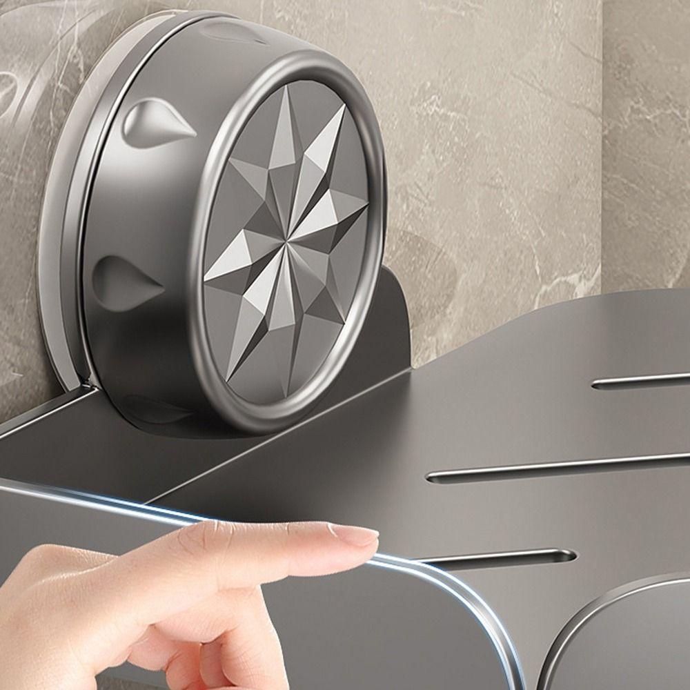 Moisture-proof Bathroom Corner Rack Carbon Steel Corner Storage Shelf Shower Shampoo Rack Kitchen