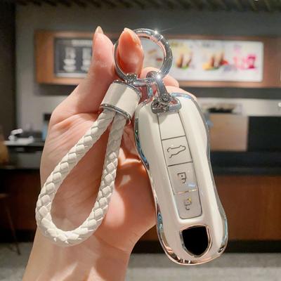 TPU Car Remote Key Case Cover Shell Protector Fob For Porsche Cayenne Panamera Macan 911 958 Lepin 718 996 971 9YA 986 Boxster