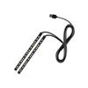 24/48 LED Auto Innenraum Ambiente Fußraumbeleuchtung mit USB Auto Atmosphäre Dekorative Lampen Fußleistenlicht Kit Autozubehör