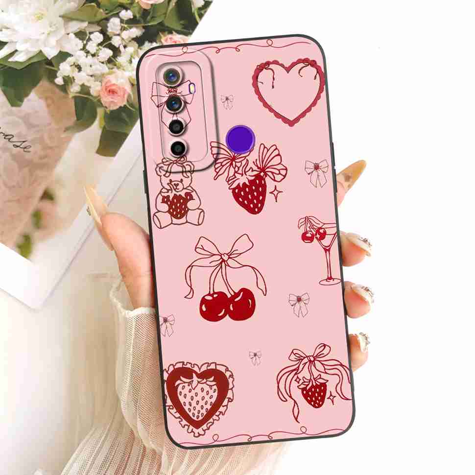 For Oppo Realme 5 Case Soft Silicone Stylish Butterfly Phone Cases For Realme 5 Realme5 RMX1911 RMX1919 Case Cover Bumper