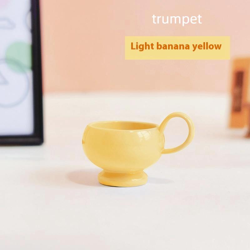 

1 Piece Miniature Coffee Cup Ornament Toy Model Dollhouse Mini Mug Cup Teacup Furniture Model DIY Accessories