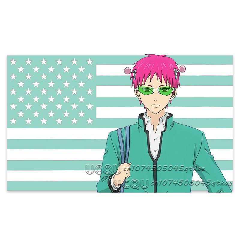 New American Flag Nanxiong Qimu Anime Tapestry Dormitory Bedhead Decoration Sofa Living Room Background Decoration Cloth