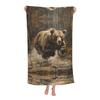 Bear Pattern Beach Towels Quick Dry Oversized Beach Blanket Sand Free Travel Swimming Yoga Bath Towel For Adults And Kids