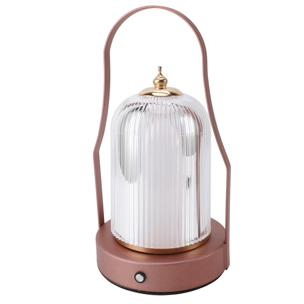 Table Lamp Portable USB Charging 3600mAh Touch Control Stepless Dimmable 3 Color Temperature Cordless Lantern for