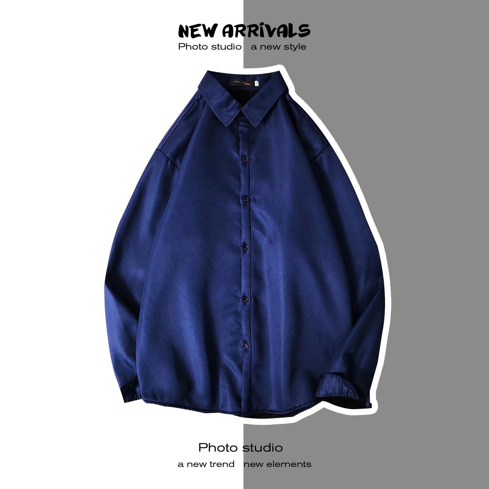 

Мужская белая рубашка с длинным рукавом на бархатной подкладке - Теплая, Повседневная, Деловая, Формальная одежда 4XL