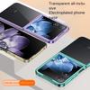 Funda protectora transparente electrochapada delgada para Xiaomi Mix Flip2 xiaomi mix flip Fina Ultra Fina Suave Teléfono