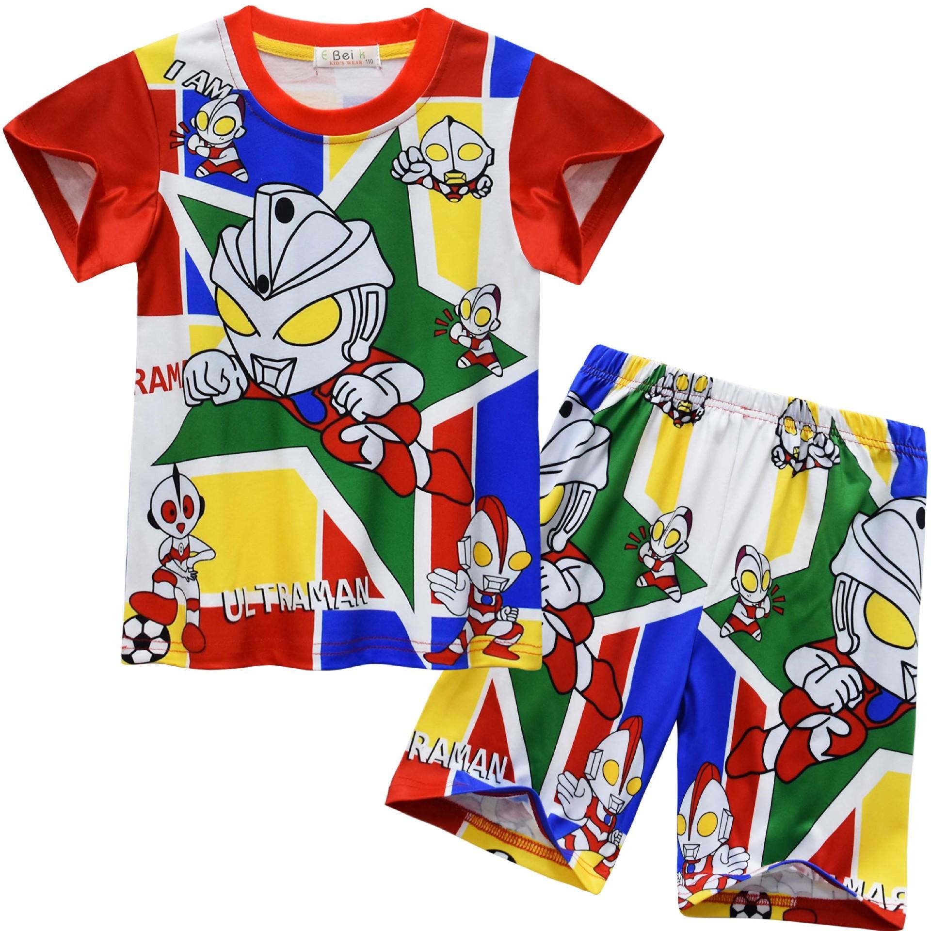 

Children S Short-Sleeved Set, Digital Printing, Children S Set, Children S Short-Sleeved Loungewear Set 92257 100