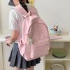 Schoolbag Korean Ins College Wind Star Backpack Large Capacity Junior High School Student School Bag Casual Lightweight Computer Backpack