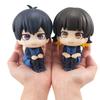Figura Anime Blue Lock da 10 cm Guarda in Alto Isagi Yoichi/Nagi Seishiro Action Figure Bachira Meguru Figurine Modello da Collezione Bambole Giocattoli