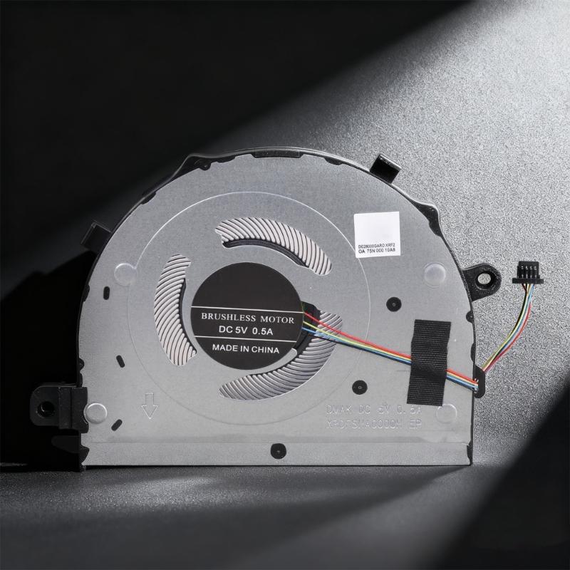 Efficient Laptop CPU Cooling Fan Rapid Heat Dissipation Low Noise Metal Fan For KPRC-W10L W50 W60 KPR-W19 W29