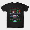 Men Black Print T-shirt Guardians Of The Galaxy Ugly Christmas Sweatshirt, Sweatshirt, T Shirt, Adam Warlock, Star Lord, Groot, Mantis, Rocket Raccoon