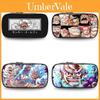 Versatile One Piece Student Pen Bag Featuring Luffy And Zoro Skill Print Casual Style
