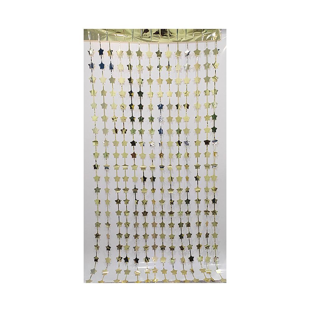Sternförmige Fransen Vorhänge Geeignet für den täglichen Gebrauch, Hochzeiten und Geburtstagsfeiern
