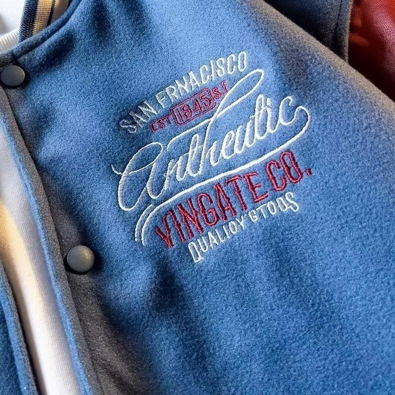 Jarní a podzimní bunda Pánská Korejská verze Trendy baseballová uniforma Univerzální Americká pohledná bunda