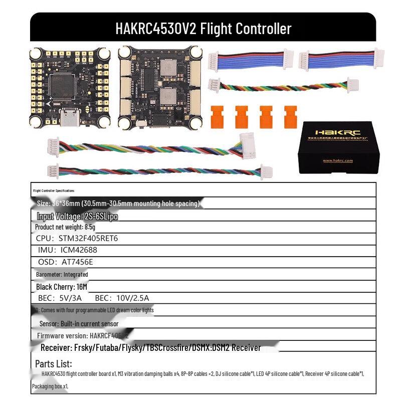 HAKRC F405 6S V2 FPV Flight Controller