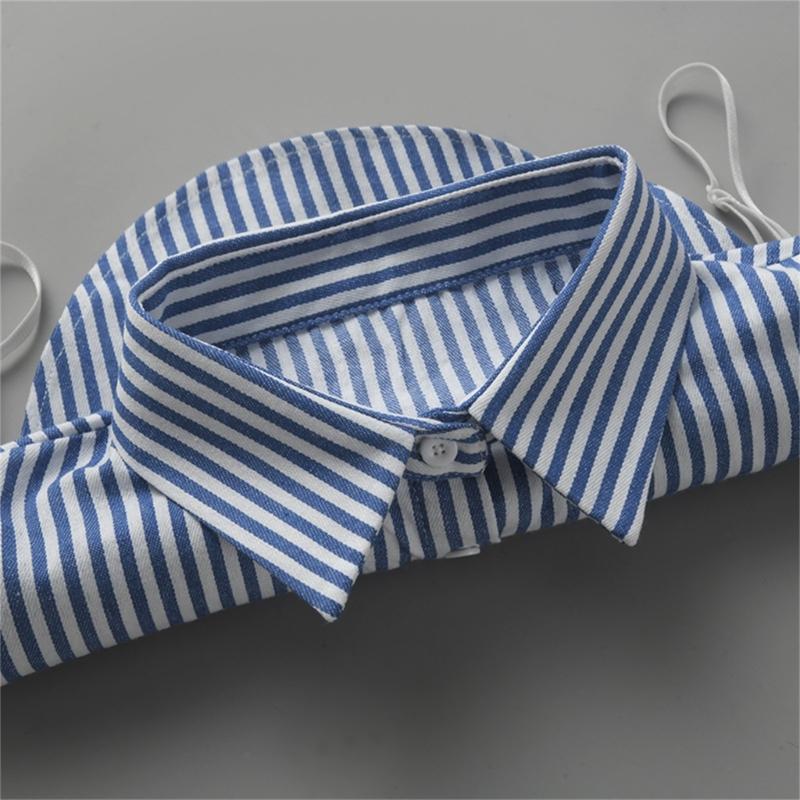 Elegant Faux Shirt Collar Accessory Removable Half Shirt Blouse Breathable Neckpiece Daily Outfit Enhancer For Ladies
