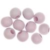 10 Perles rondes - bois rose - 20 mm
