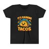 Es regnet Tacos - Jugend-T-Shirt
