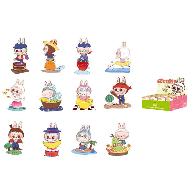 

New POP MART THE MONSTERS Fruit Collection Mystery Boxes Single Mystery Box/Full Box 12 Pcs 211100228 Full Box 12 Pcs